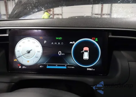 2022 Hyundai Tucson Sel from USA, damaged, VIN 5NMJFCAE2NH021776